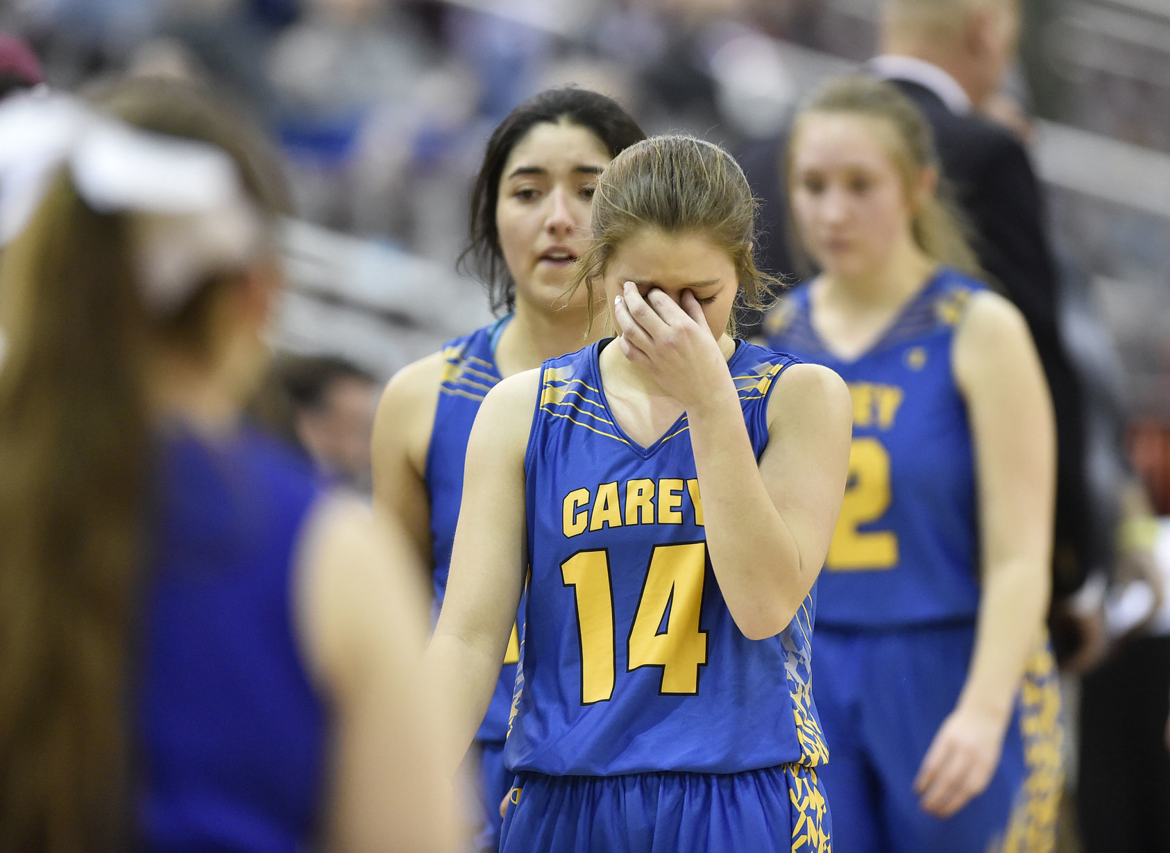 Girls State Basketball - Carey Vs. Rockland